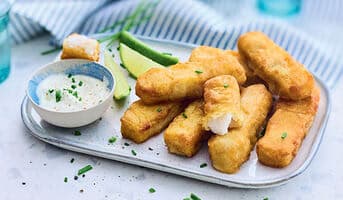 12 Bâtonnets de colin d'Alaska chips MSC