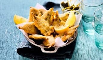 Anchois en tempura