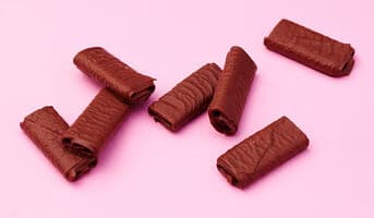Crêpes dentelle au chocolat au lait