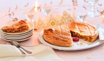 Galette des rois aux pommes, 6 parts, à cuire