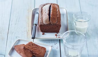 Cake au chocolat, 6 parts