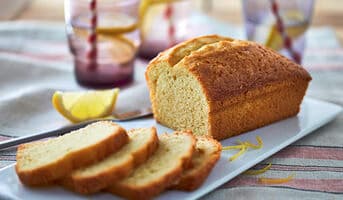 Cake au citron, 6 parts, pur beurre, à réchauffer