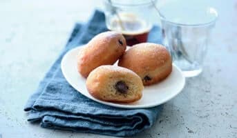 8 Mini-beignets coeur chocolat-noisette