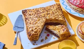 Galette des rois chocolat et noisette, 4 à 6 parts