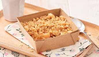 Crumble aux pommes