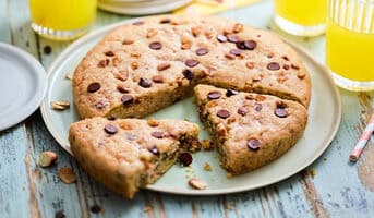 Gâteau cookie moelleux, 4 à 6 parts