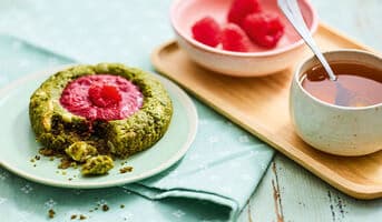 Cookie vibes chocolat blanc - framboise - matcha
