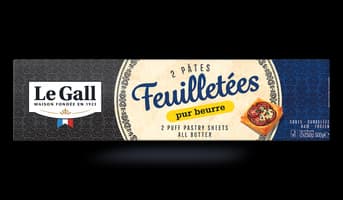 2 Pâtes feuilletées Le Gall