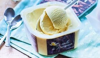 Glace La vanille de Madagascar
