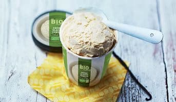 Crème glacée vanille bio