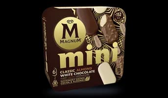 6 Mini Magnum Classic amande blanc