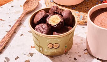 Banana' choc bananes enrobées chocolat noir