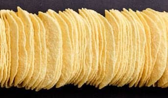 Tuiles crème oignon