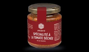 Spécialité à la tomate séchée et au basilic