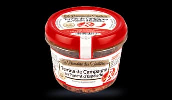 Terrine campagne au piment d'Espelette Label Rouge