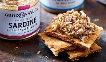 Groix et Nature Rillettes de Sardine au Piment d'Espelette