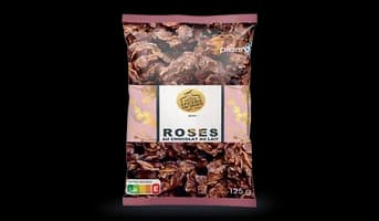 Roses au chocolat au lait