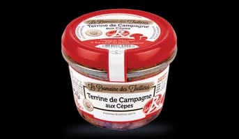 Terrine de campagne aux cèpes Label Rouge