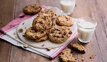 Cookies aux pépites de chocolat et noisettes