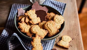 Biscuits animaux, sablés au chocolat au lait
