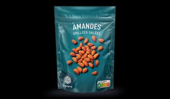 Amandes grillées salées
