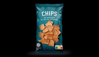 Chips sarrasin au sel de Guérande