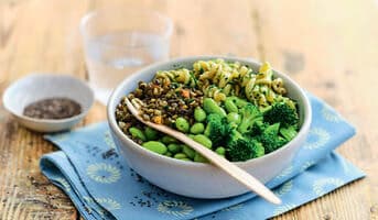 Buddha bowl, végan