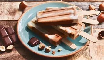 4 Bâtonnets chocolat noisette