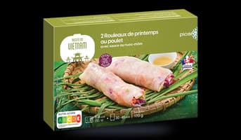 2 Rouleaux de Printemps au poulet