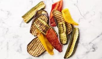 Mélange de légumes grillés sans résidu de pesticides, Italie