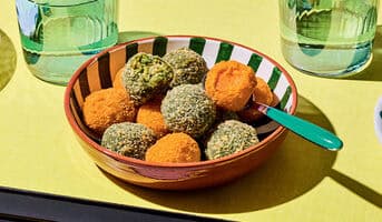 Duo de billes aux légumes, 12 pièces environ