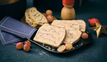 Le Marbré. Foie gras canard Sud-Ouest à l'Armagnac