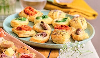 30 Mini-feuilletés saveurs du soleil