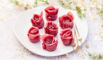 9 Boutons de rose apéritifs