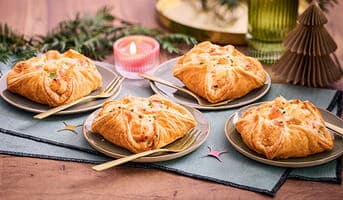 4 Paniers saumon fumé, saumon