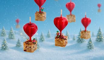 8 Montgolfières apéritives bloc de foie gras