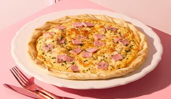 Tarte fine inédite, jambon végétal La Vie TM