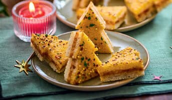 8 Mini-croque festifs,tomate, mozzarella, origan