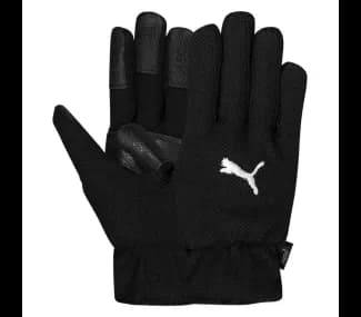 Gants d'hiver de foot pour joueurs sur le terrain