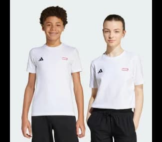 J Mrvl Sm Gfx T White/Black
