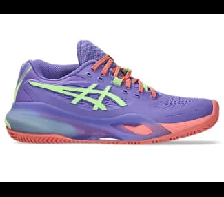 Gel-Resolution X Padel Amethyst/Illuminate Green