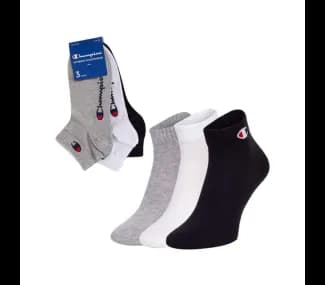 3Pk Quarter Socks