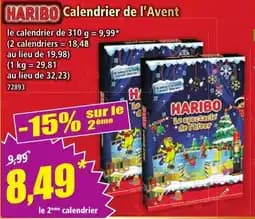 HARIBO Calendrier de l'Avent