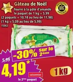 Goldora Gâteau de Noël