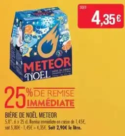 Meteor Bière de Noël