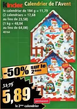 Kinder Calendrier de l'Avent