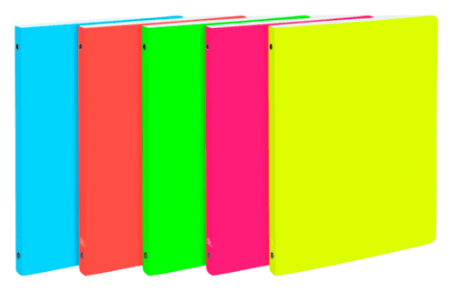 Classeur Cahier Exacompta Néon Dos 2cm