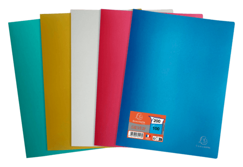 Protége-Documents Exacompta 200 Vues Silver