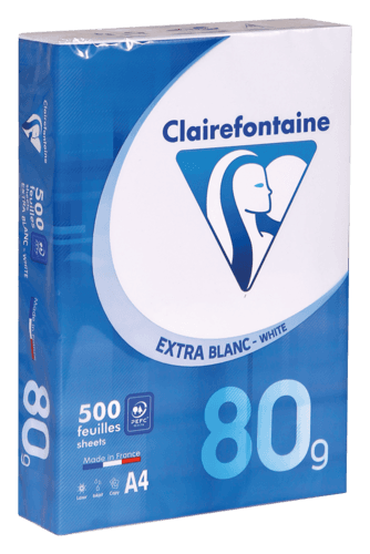Ramette Clairefontaine Extra Blanc