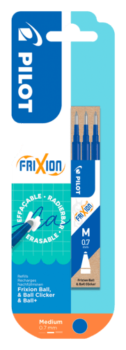 3 Recharges de Frixion Ball Pilot
